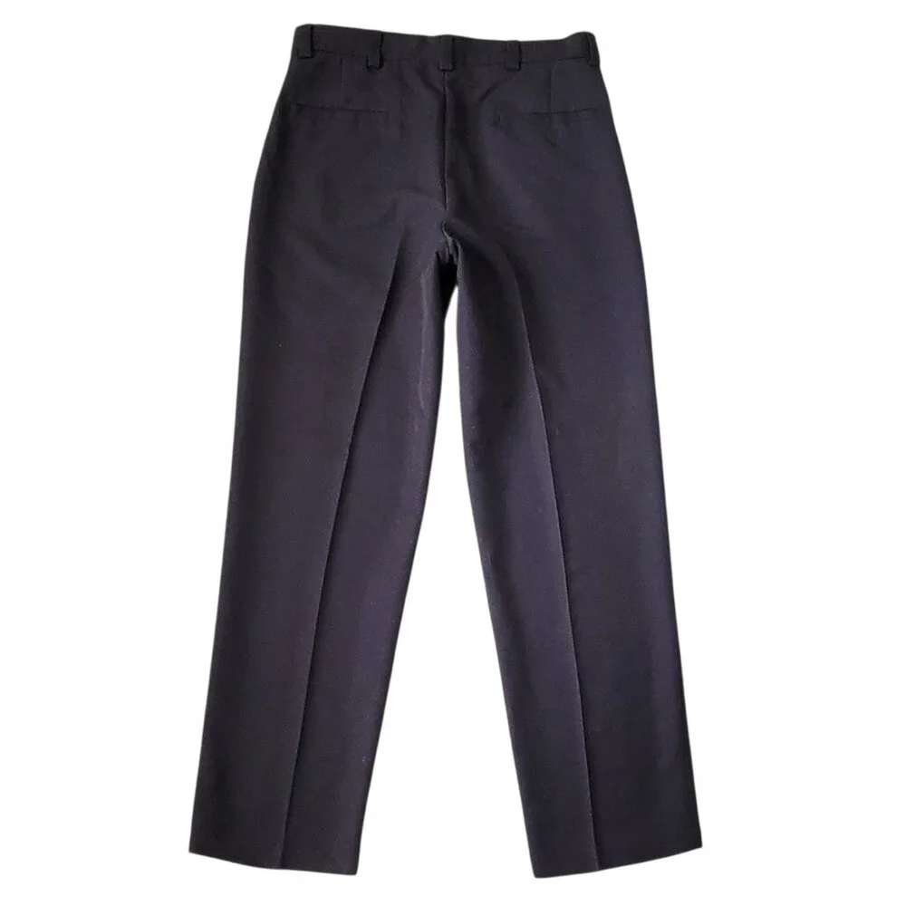 VTG Kenneth Cole Reaction Micro Manage Men's Dress Slacks Black NWT NEW